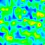 mesic grid thaw map, August 2001