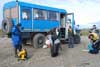 getting ready for transportation to the field at Kharasavey.