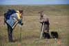 Pavel Orekhov talking to a Nenets herder.